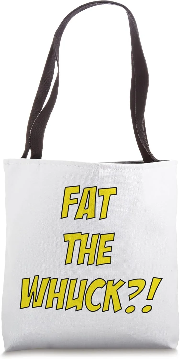 WTF Acronym Scramble Funny Play On Words Novelty Gift Tote Bag