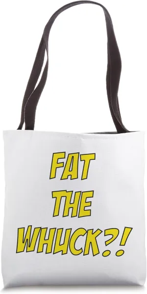 WTF Acronym Scramble Funny Play On Words Novelty Gift Tote Bag
