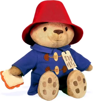 YOTTOY Paddington Bear Collection/Classic Seated Paddington Bear Soft Stuffed Plush Toy- 12" H