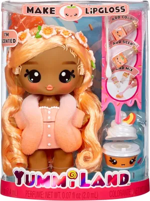 Yummiland Large Doll   Lipgloss Pet- Piper Peach, Age 4 