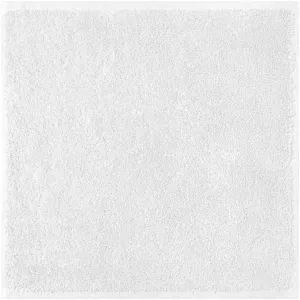 Yves Delorme Etoile Blanc Washcloth | 100% Organic Cotton | Luxury Towel from Turkey