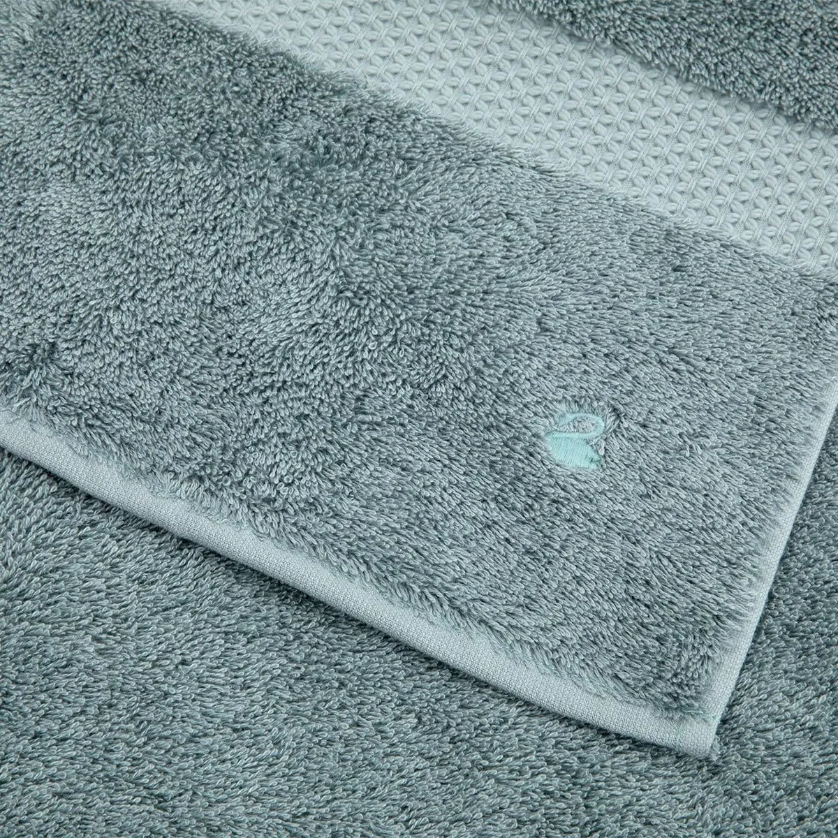 Yves Delorme Etoile Fjord Bath Mitt | 100% Organic Cotton | Luxury Towel from Turkey