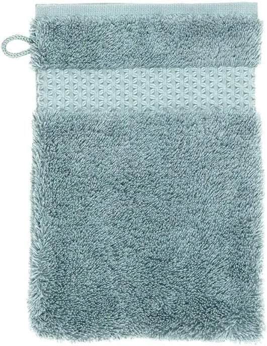 Yves Delorme Etoile Fjord Bath Mitt | 100% Organic Cotton | Luxury Towel from Turkey