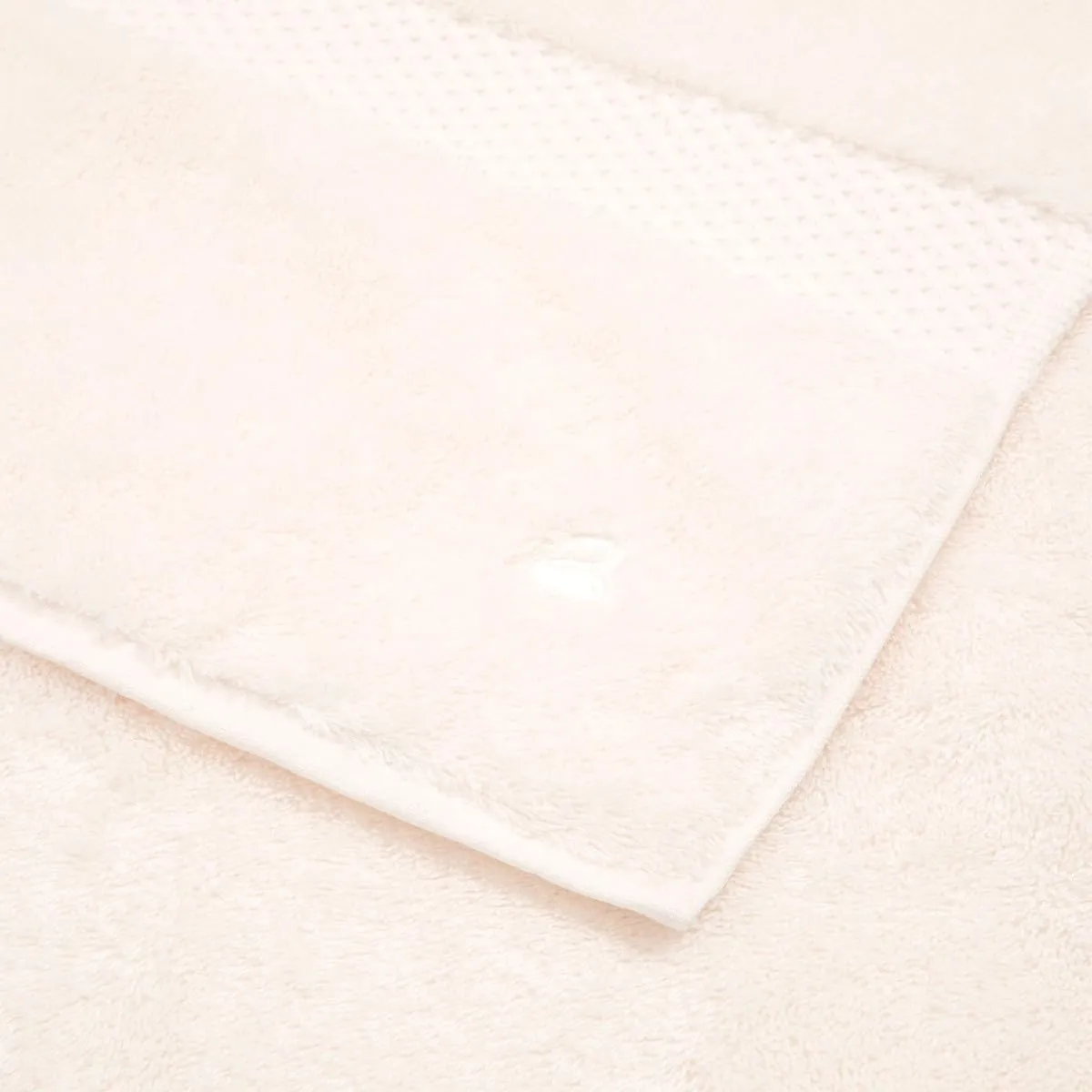 Yves Delorme Etoile Nacre Bath Mitt | 100% Organic Cotton | Luxury Towel from Turkey