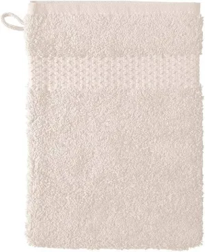 Yves Delorme Etoile Nacre Bath Mitt | 100% Organic Cotton | Luxury Towel from Turkey
