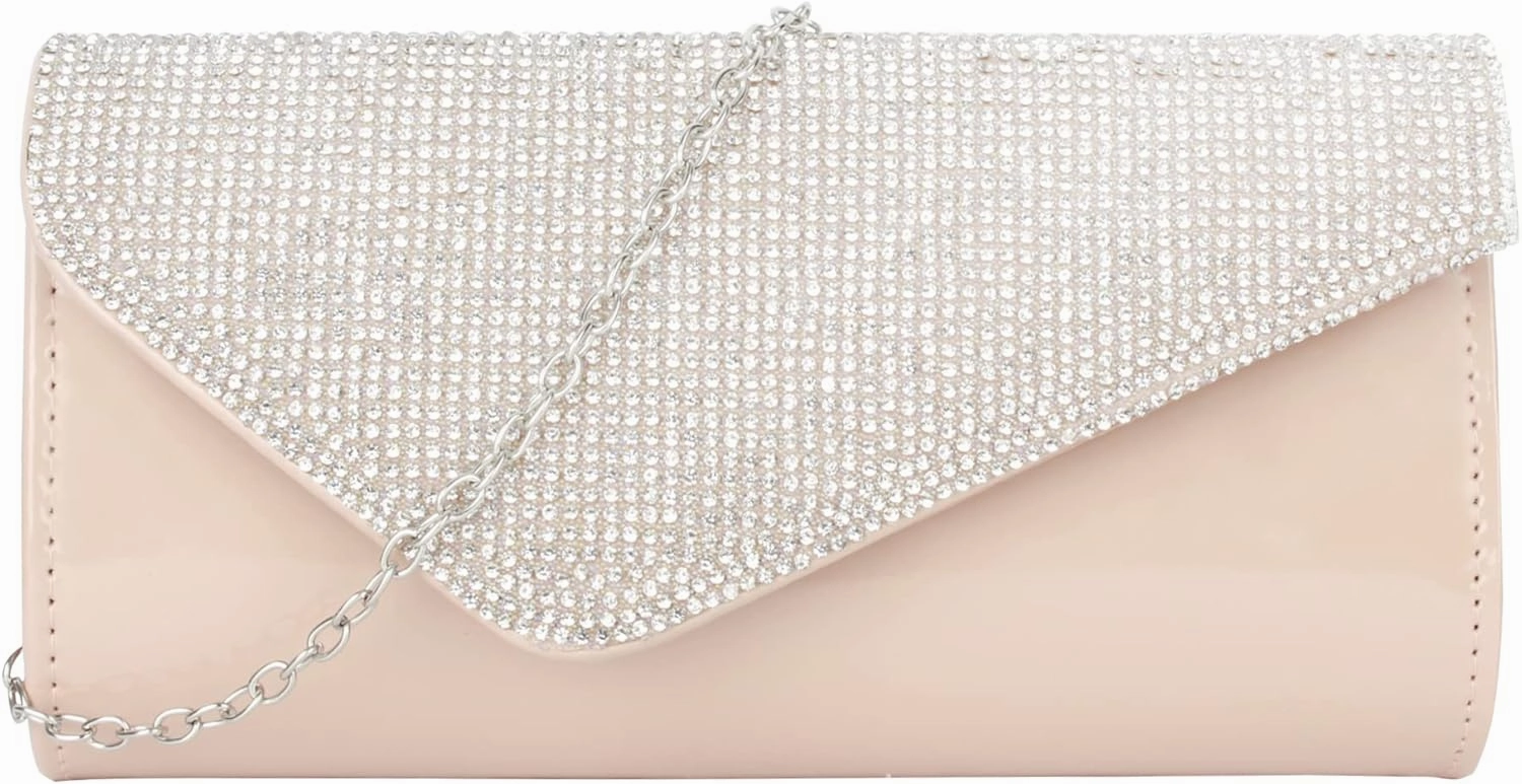 ZLMBAGUS Evening Clutch Purse Bag Party Prom Wedding Envelope Crossbody Handbags