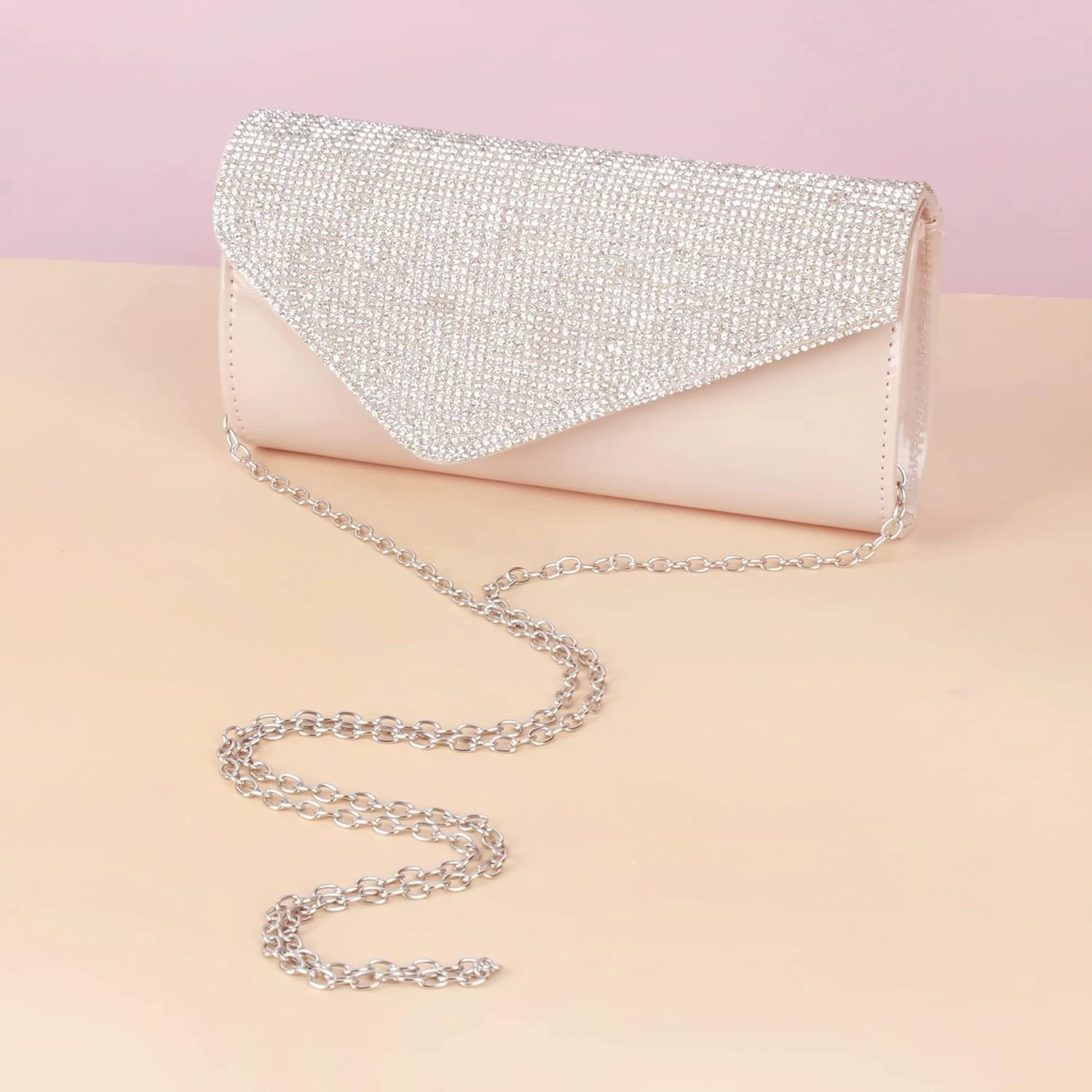 ZLMBAGUS Evening Clutch Purse Bag Party Prom Wedding Envelope Crossbody Handbags