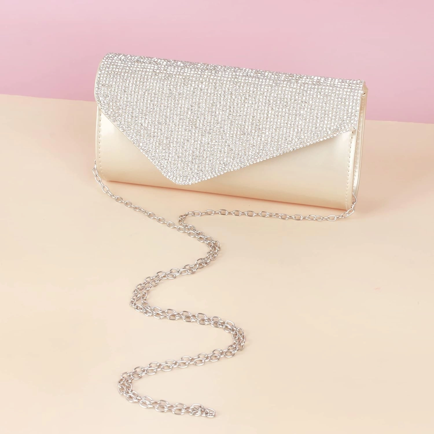 ZLMBAGUS Evening Clutch Purse Bag Party Prom Wedding Envelope Crossbody Handbags