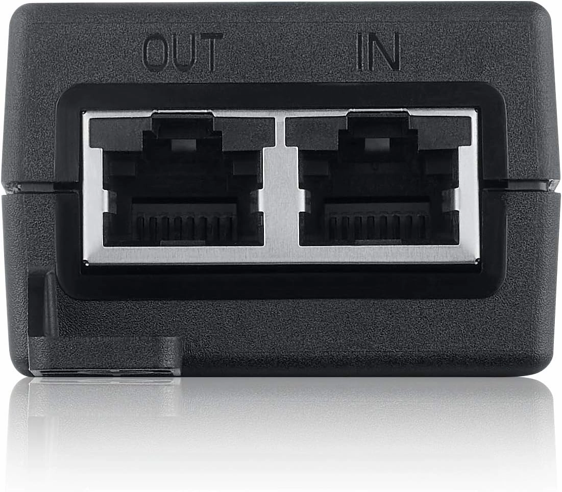 Zyxel Single port Powerinjector | 1-2.5G MultiGig 802.3at PoE  Injector | Simple Plug and Play | IEEE 802.3af/at