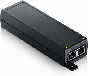 Zyxel Single port Powerinjector | 1-2.5G MultiGig 802.3at PoE  Injector | Simple Plug and Play | IEEE 802.3af/at